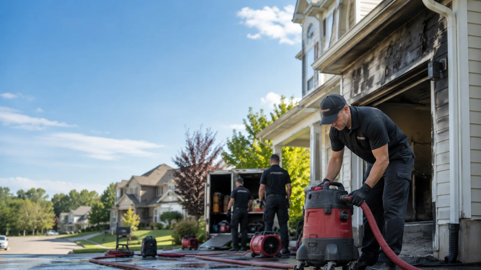 Fire And Smoke Damage Restoration in Gans, OK near me